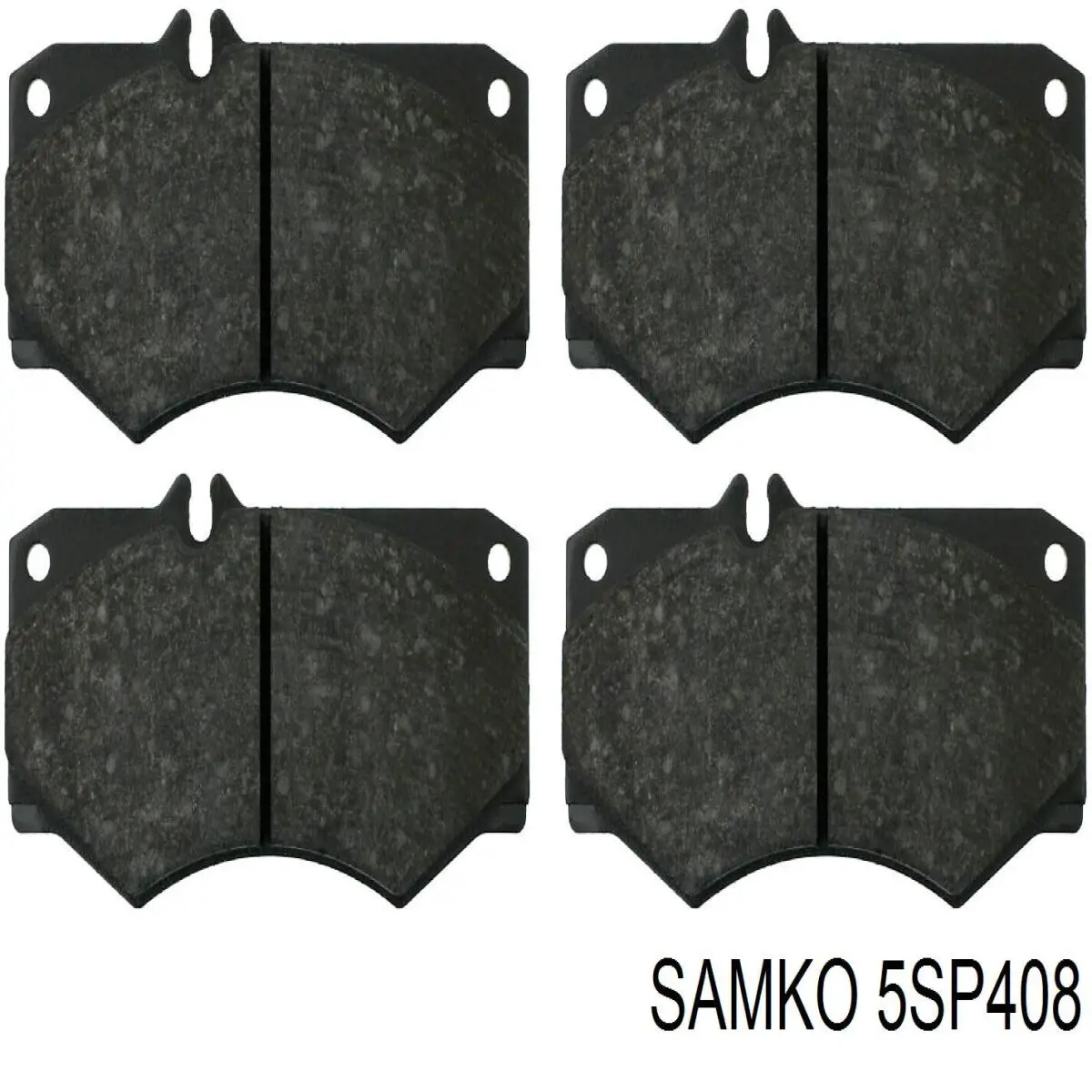 Купити 5SP408 Samko Колодки гальмівні передні, дискові
