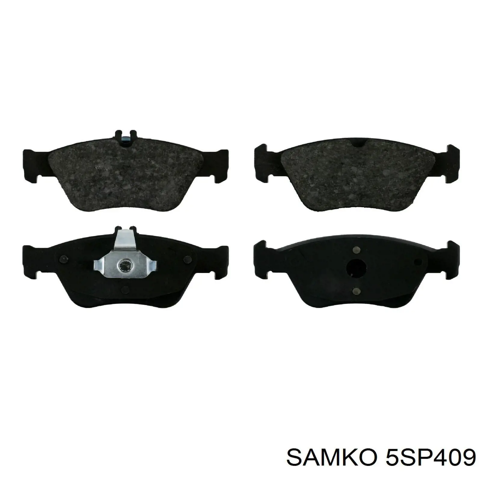 5SP409 Samko Передні гальмівні колодки