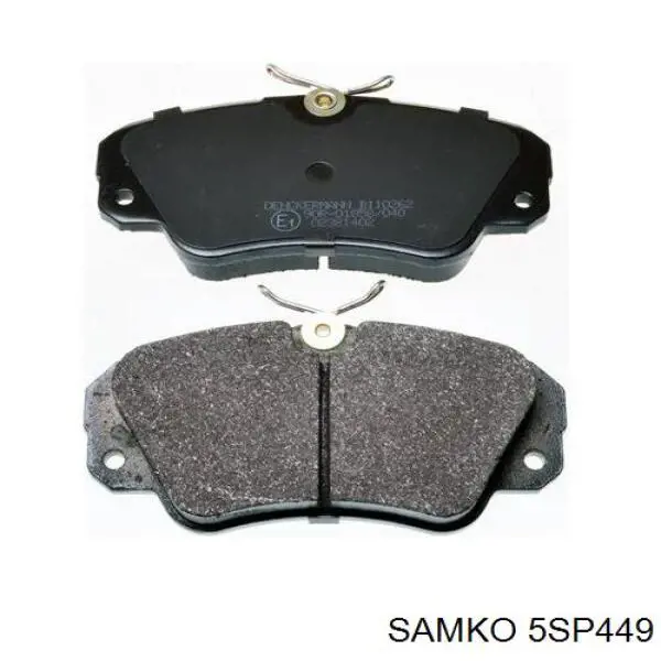 Гальмівні колодки Samko 5SP449 ціна, від 18.98 USD