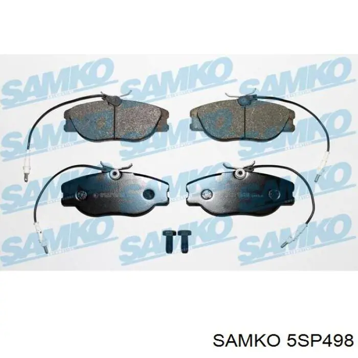 Гальмівні колодки Samko 5SP498 ціна, від 17.54 USD