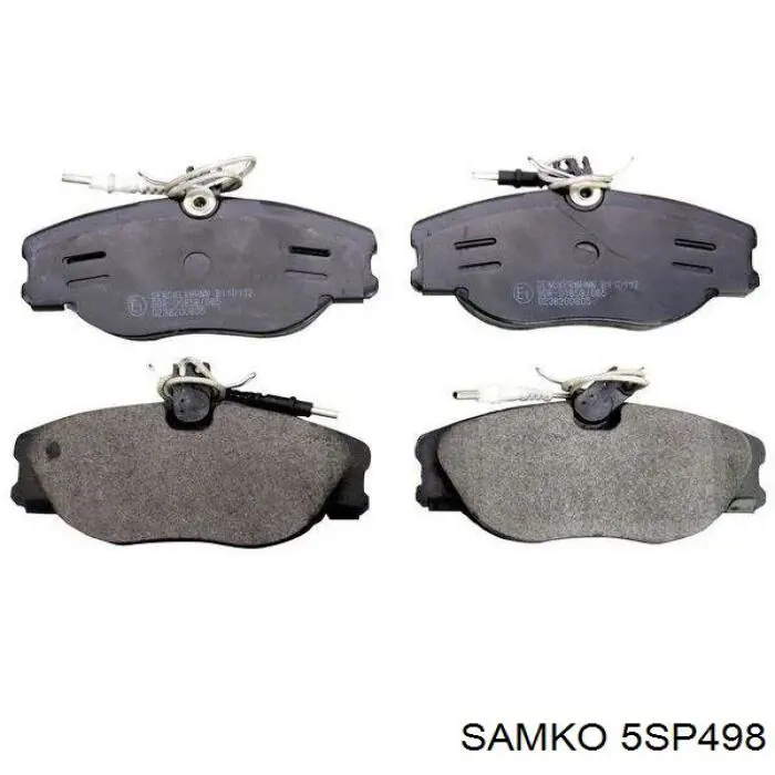 5SP498 Samko Передні гальмівні колодки