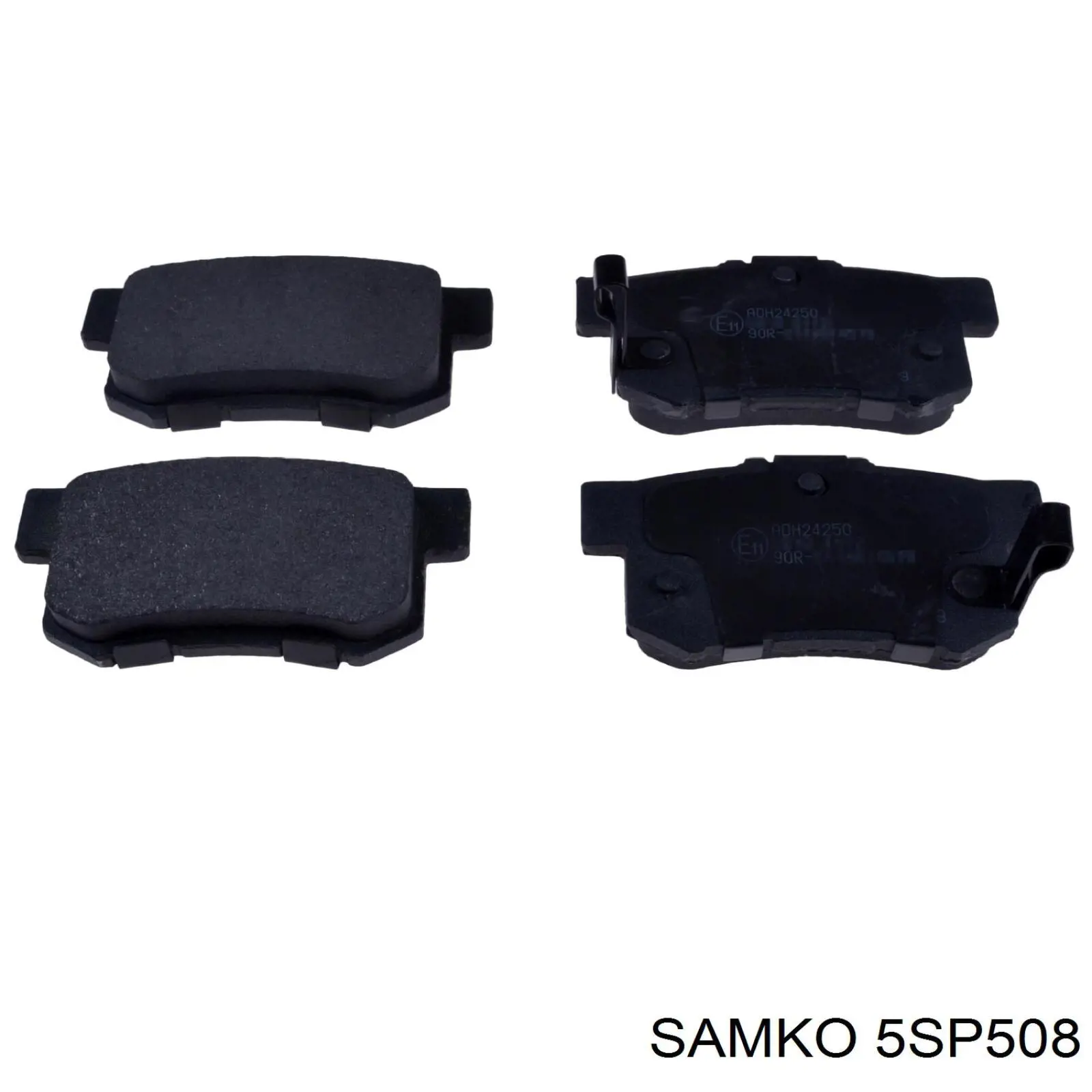 5SP508 Samko Колодки гальмівні задні, дискові