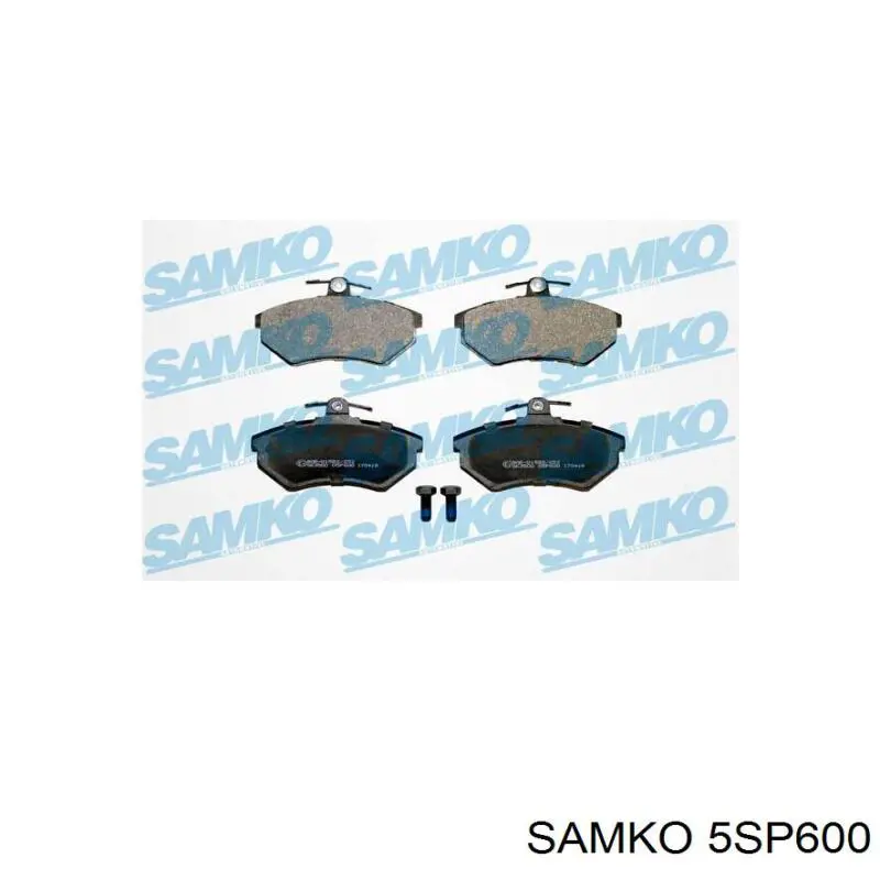 5SP600 Samko Передні гальмівні колодки
