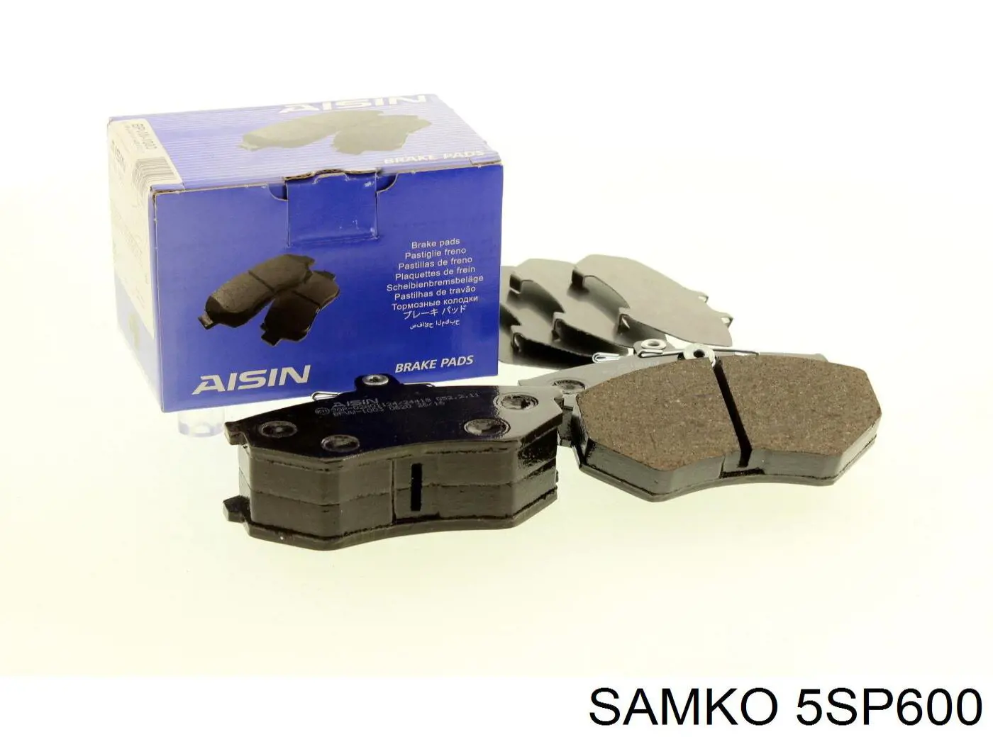 Гальмівні колодки Samko 5SP600 ціна, від 12.92 USD