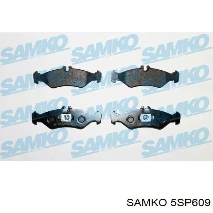 Купити 5SP609 Samko Задні колодки