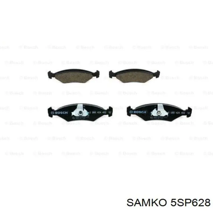5SP628 Samko колодки гальмівні передні, дискові