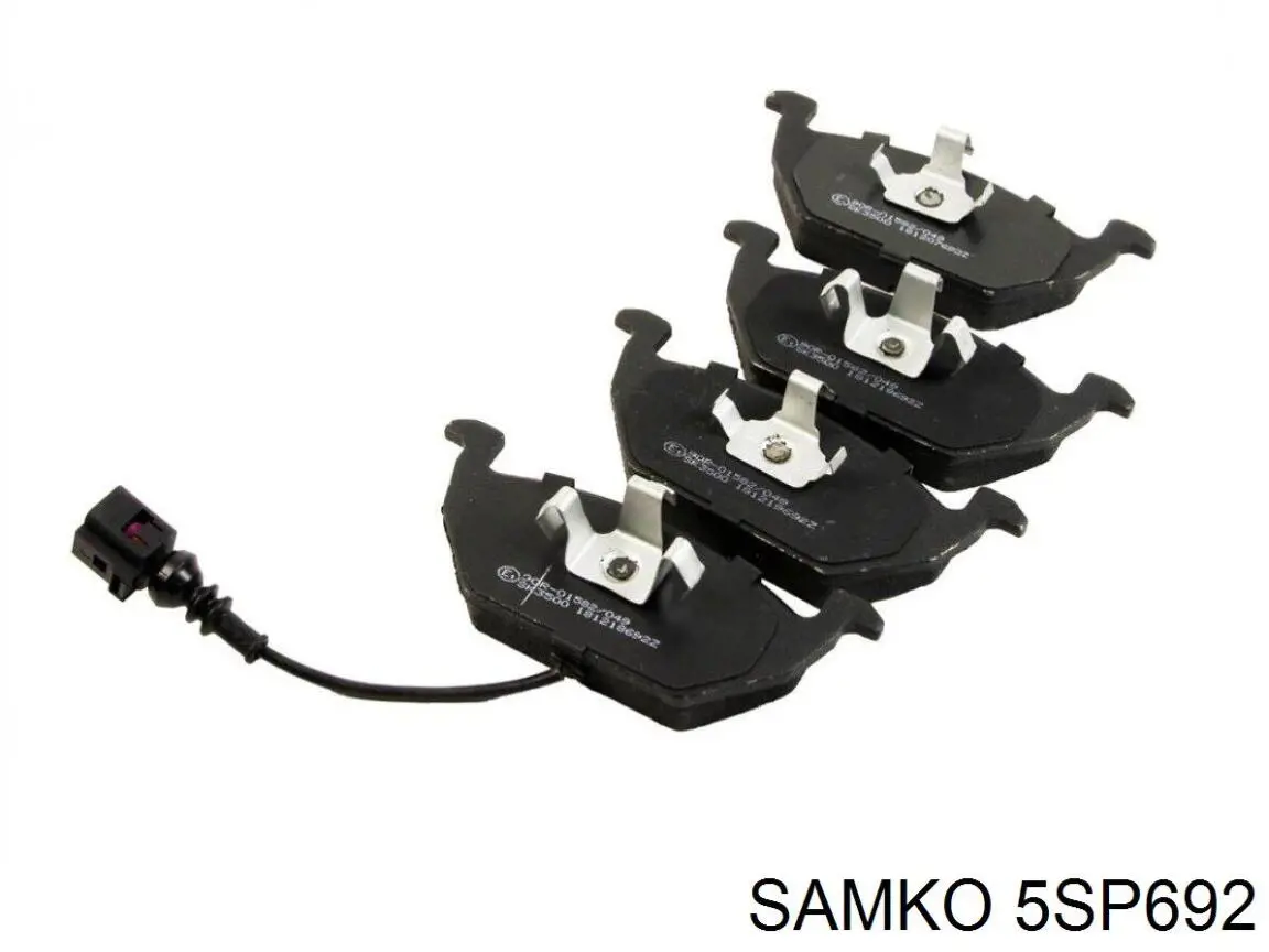 5SP692 Samko Передні гальмівні колодки