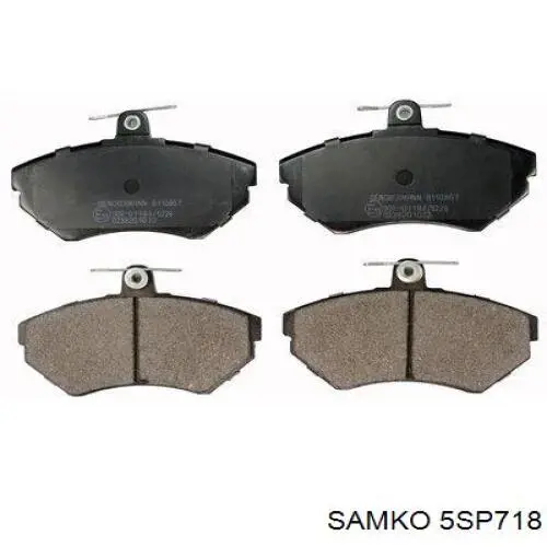 Купити 5SP718 Samko Колодки гальмівні передні, дискові