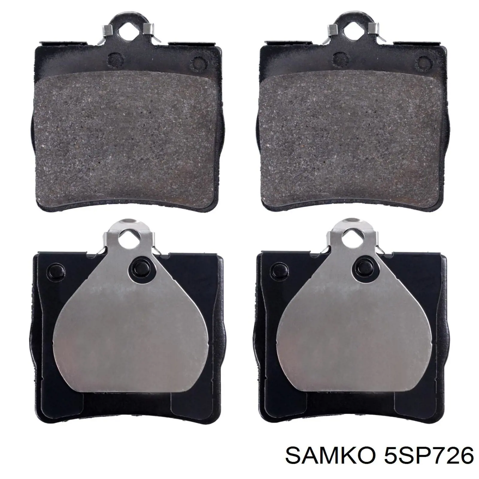 Купити 5SP726 Samko Задні колодки