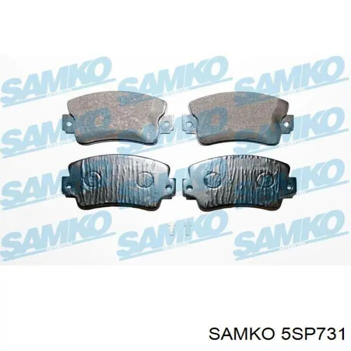Купити 5SP731 Samko Колодки гальмівні передні, дискові
