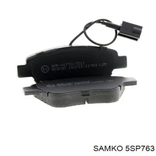 Купити 5SP763 Samko Колодки гальмівні передні, дискові