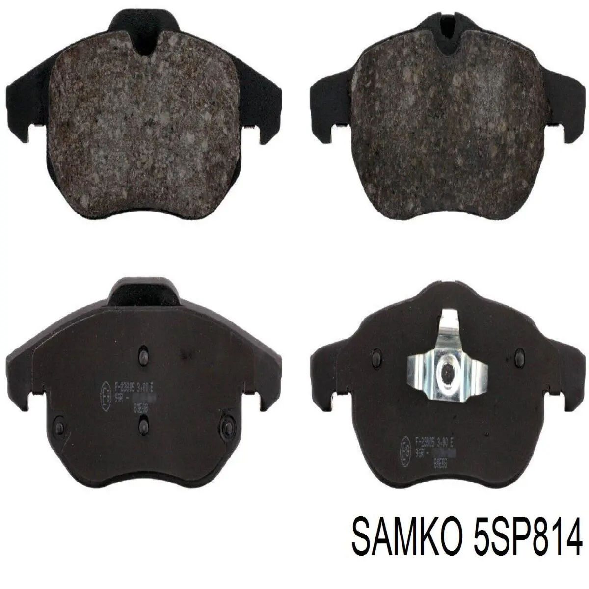 Гальмівні колодки Samko 5SP814 ціна, від 20.68 USD