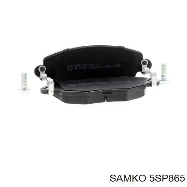 5SP865 Samko колодки гальмівні передні, дискові