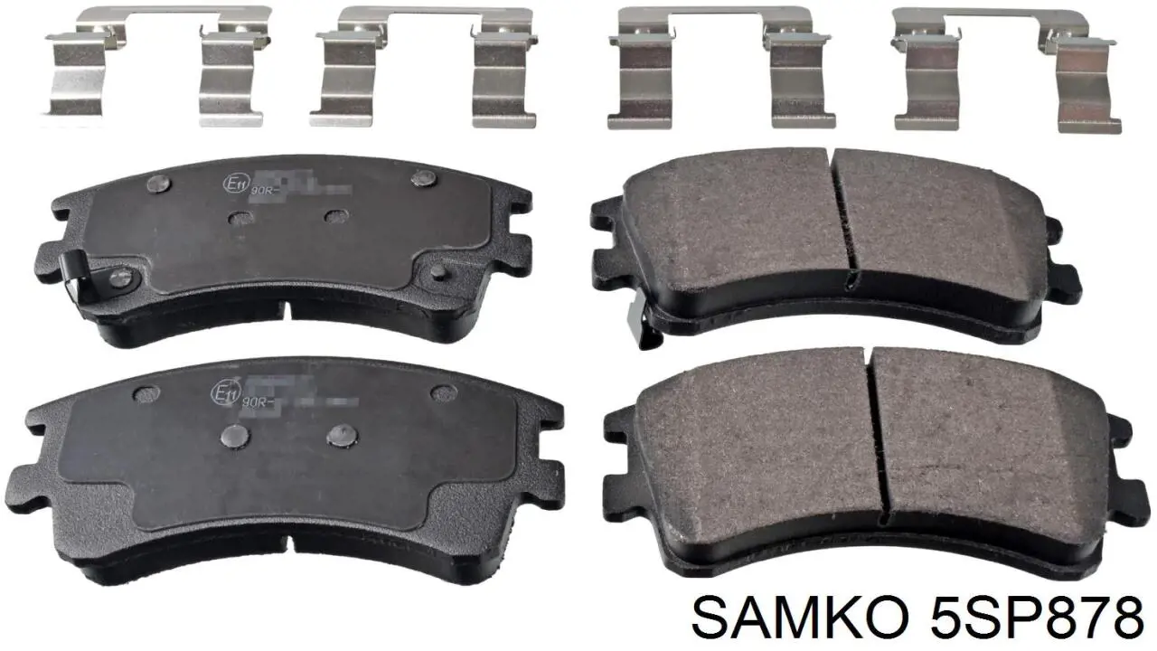 5SP878 Samko Передні гальмівні колодки