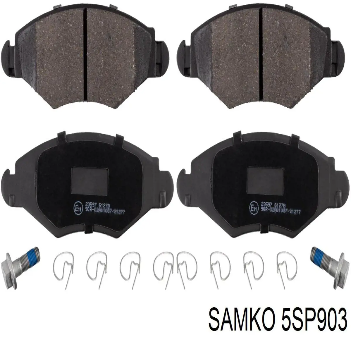 5SP903 Samko Передні гальмівні колодки