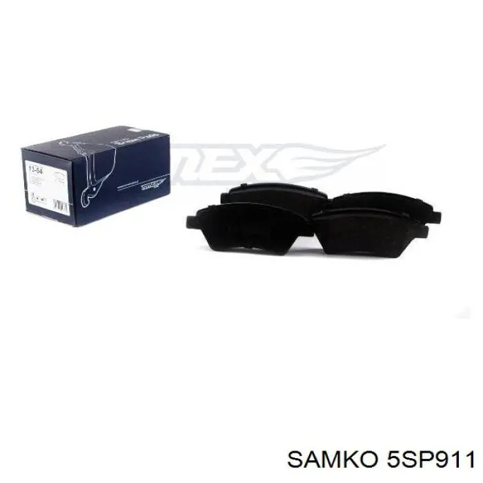 Гальмівні колодки Samko 5SP911 ціна, від 15.06 USD