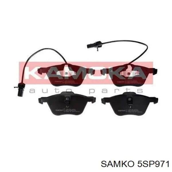 Гальмівні колодки Samko 5SP971 ціна, від 22.61 USD