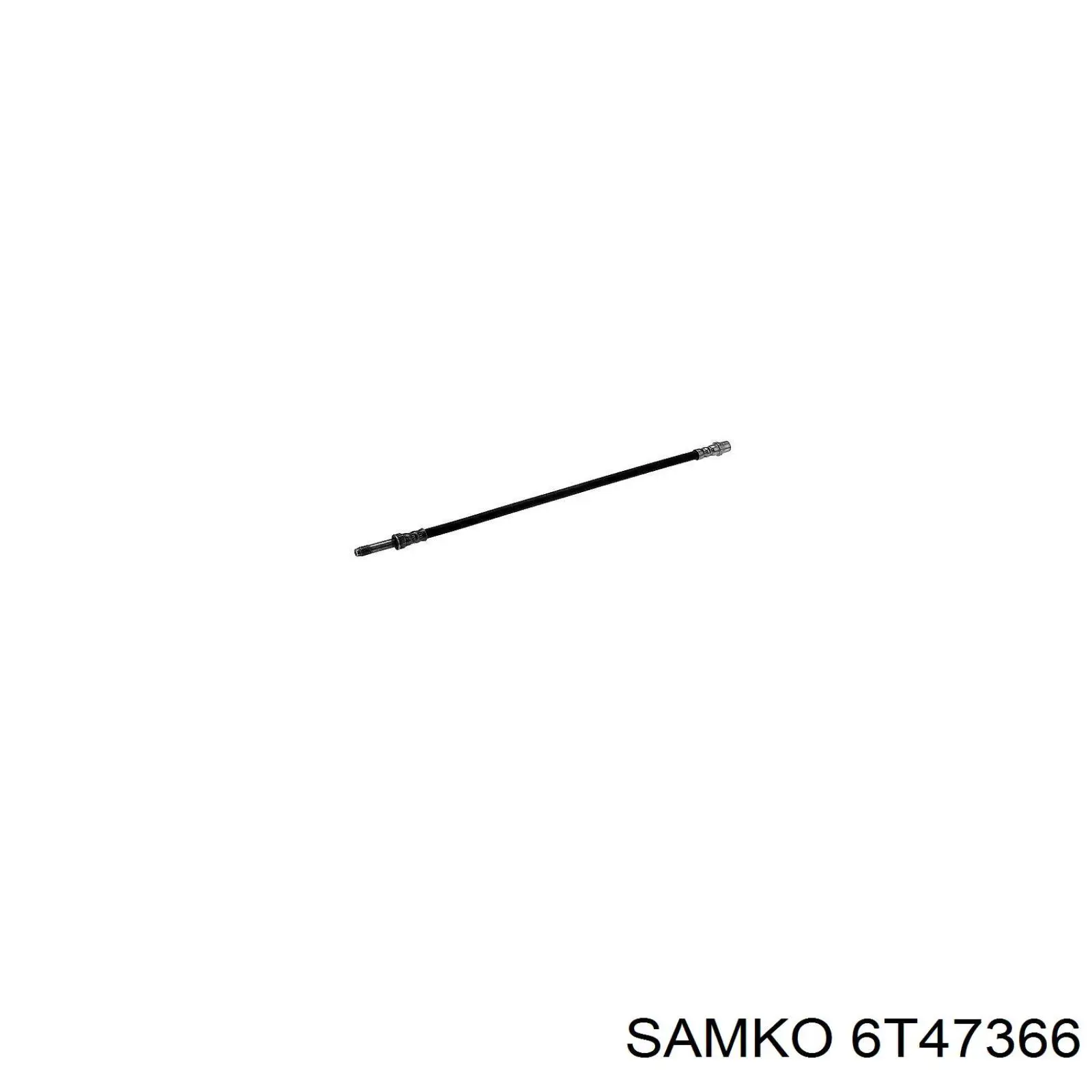 6T47366 Samko шланг гальмівний передній