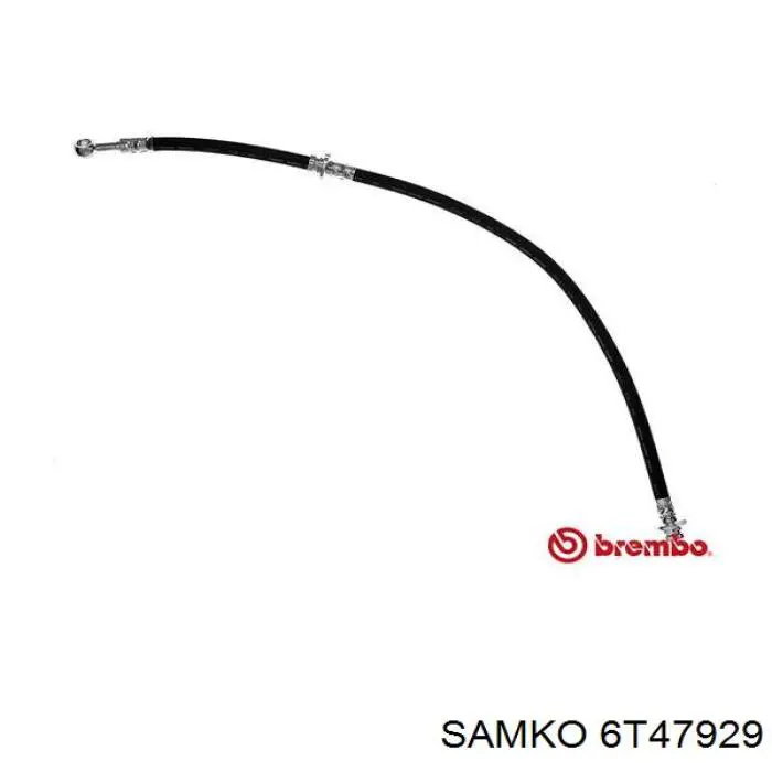 Шланг гальмівний задній, правий Samko 6T47929 ціна, від 16.17 USD