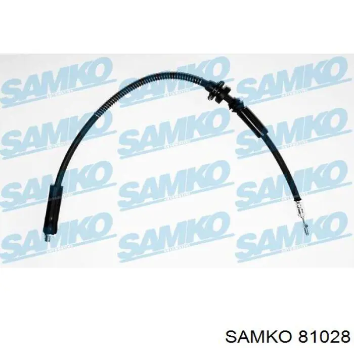 81028 Samko колодки гальмові задні, барабанні