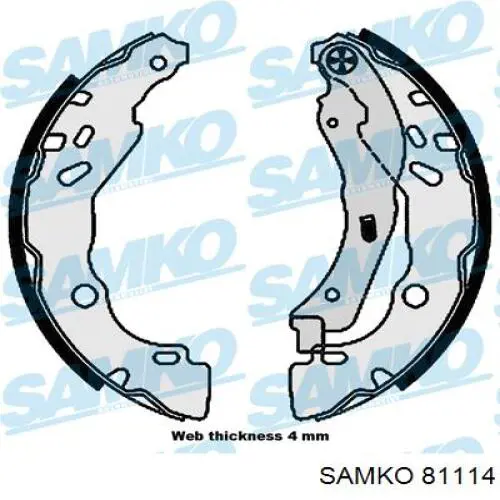 Колодки ручника / стоянкового гальма Febi 170875 ціна, від 11.71 USD