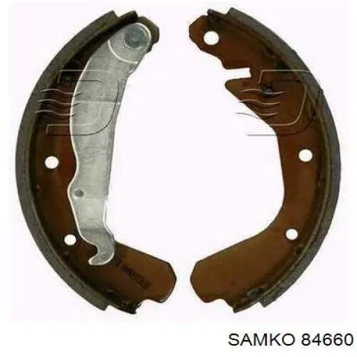 84660 Samko Колодки гальмівні задні, барабанні