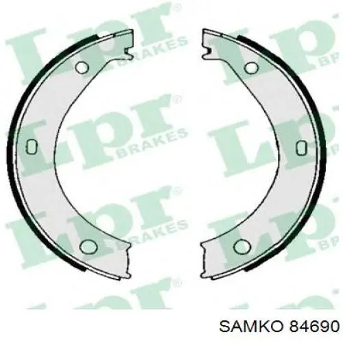 84690 Samko Гальмівні колодки ручника