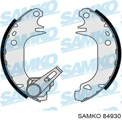 Колодки гальмові задні, барабанні Samko 84930 ціна, від 15.15 USD