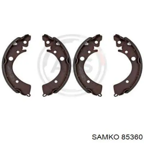 Купити 85360 Samko Колодки гальмові задні, барабанні