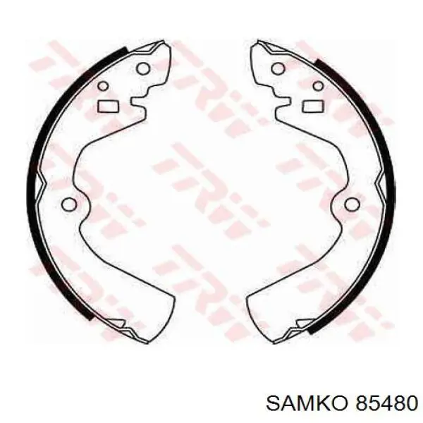 Колодки гальмові задні, барабанні 85480 Samko