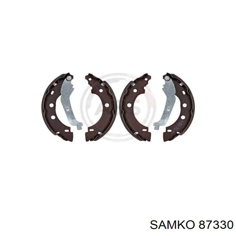 Колодки гальмові задні, барабанні 87330 Samko