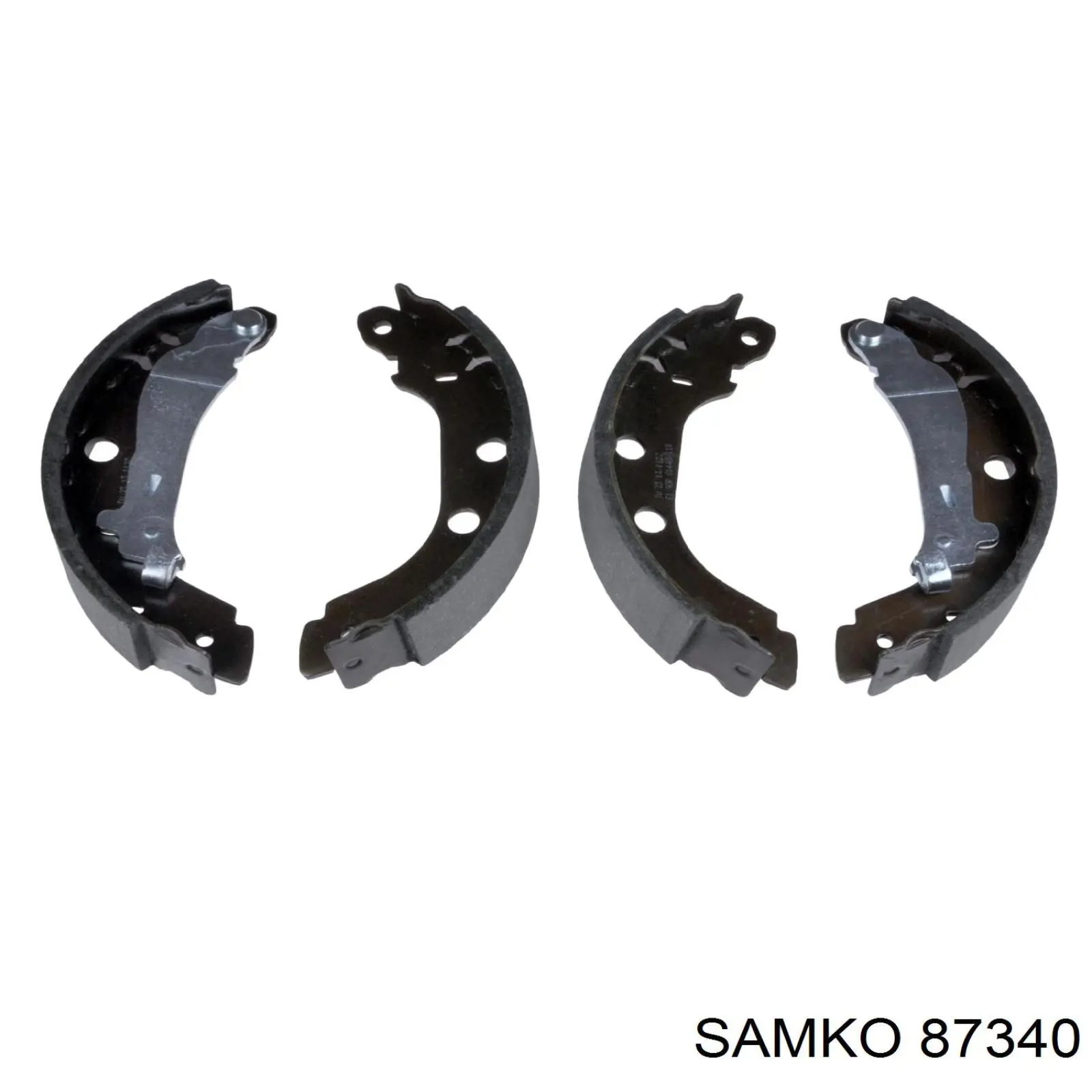 Колодки гальмові задні, барабанні Samko 87340 ціна, від 19.15 USD