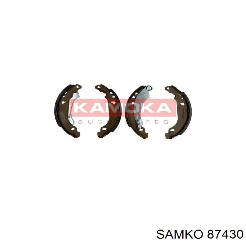 Колодки гальмові задні, барабанні Samko 87430 ціна, від 17.57 USD