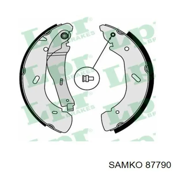 Колодки гальмові задні, барабанні Samko 87790 ціна, від 29.50 USD