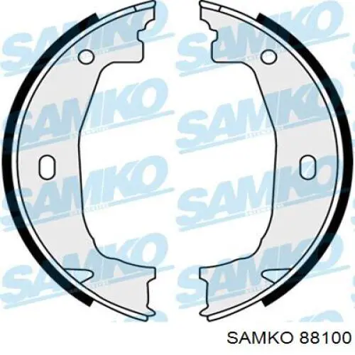 Купити 88100 Samko Гальмівні колодки гальма стоянки