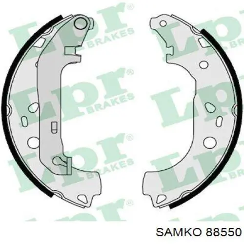 88550 Samko Колодки гальмівні задні, барабанні