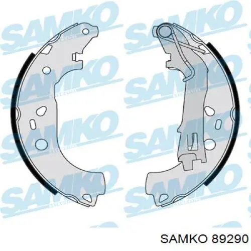 Купити 89290 Samko Колодки гальмові задні, барабанні