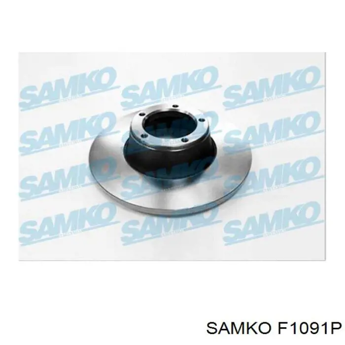 Диск переднього гальма Samko F1091P ціна, від 31.43 USD