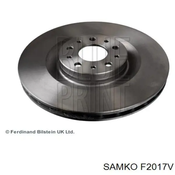 F2017V Samko диск гальмівний передній