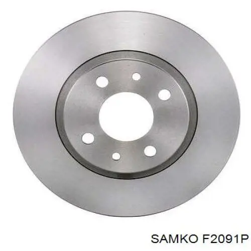 Диск переднього гальма Samko F2091P ціна, від 26.48 USD