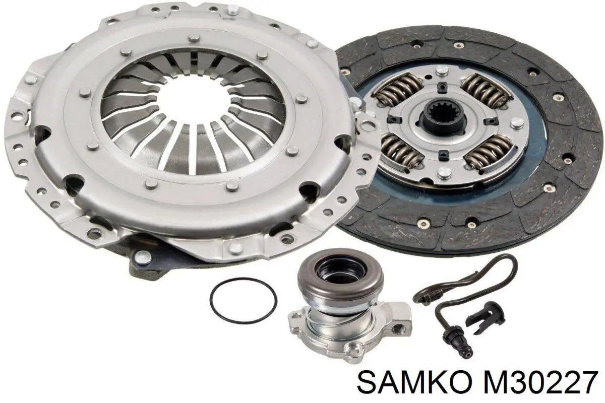Робочий циліндр зчеплення в зборі з витискним підшипником Samko M30227 ціна, від 62.61 USD