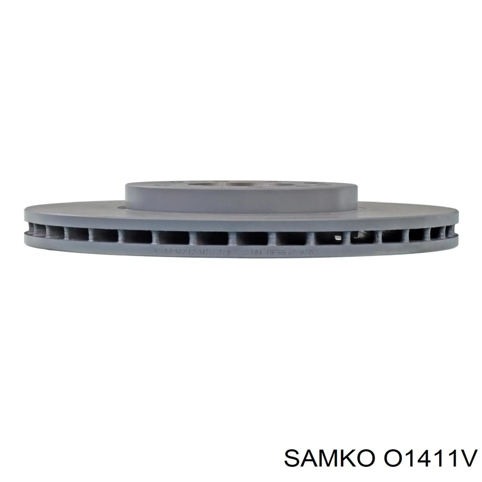 Диск переднього гальма Samko O1411V ціна, від 35.23 USD