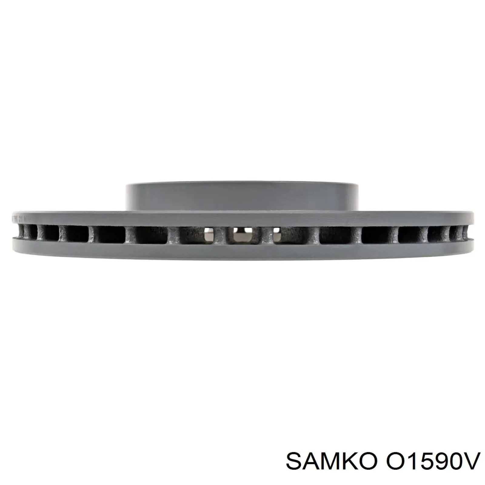 O1590V Samko диск гальмівний передній