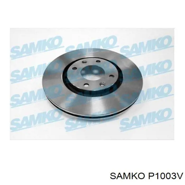 Гальмівні диски передні P1003V Samko
