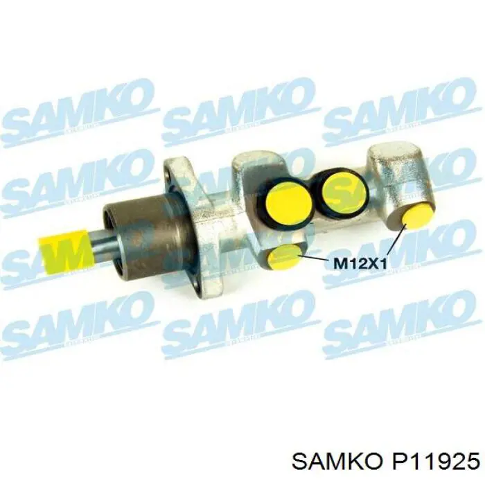 Циліндр головний гальма (Гідротормоз) Samko P11925 ціна, від 61.46 USD