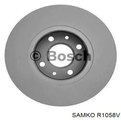 Гальмівні диски передні R1058V Samko
