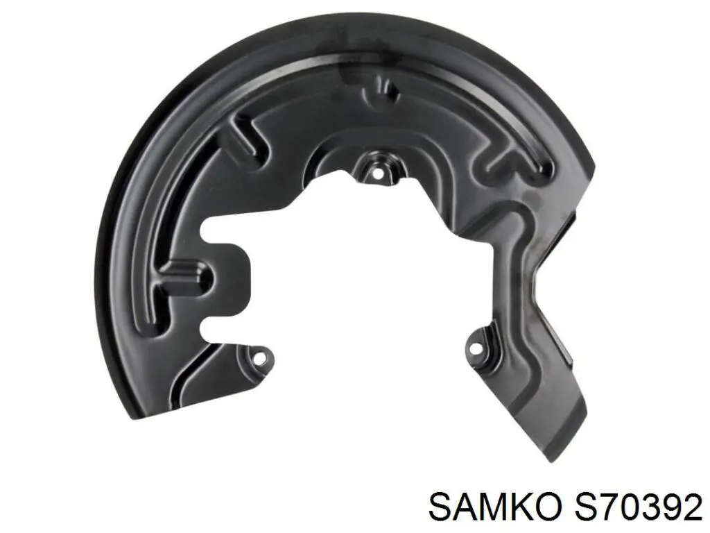 S70392 Samko барабан гальмівний задній