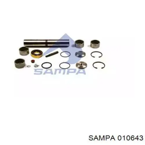 Ремкомплект шкворня поворотного кулака Sampa Otomotiv‏ 010643 ціна, від 72.44 USD