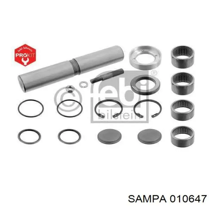 Купити 010647 Sampa Otomotiv‏ Ремкомплект шкворня поворотного кулака