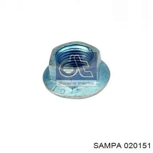 020151 Sampa Otomotiv‏ Гайка кріплення сайлентблока заднього нижнього важеля